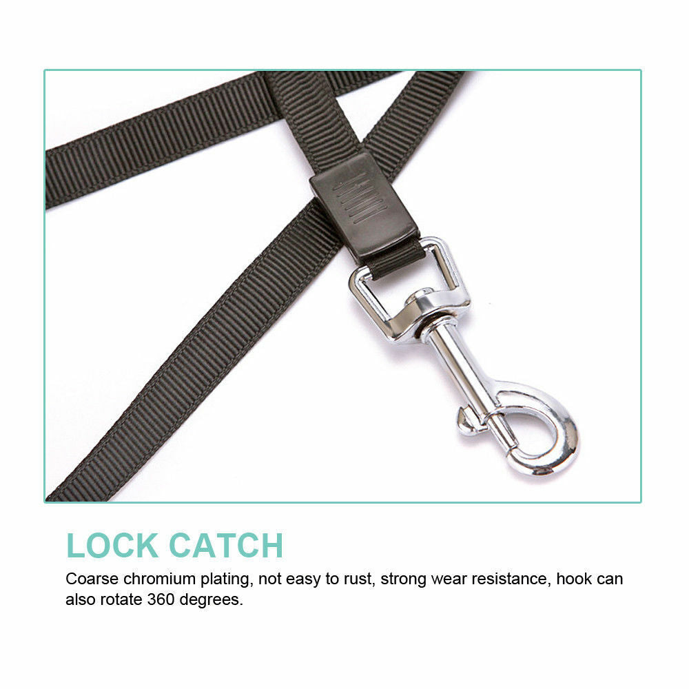 Automatic Retractable Dog Leash with Dual Size Options and Safety Brake & Lock System