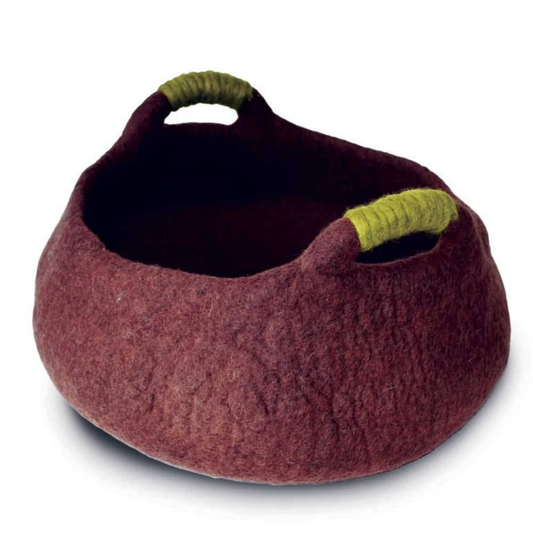 Dharma Dog Karma Cat Handle Basket for Cats & Small Dogs
